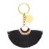 porte cle eventail noir