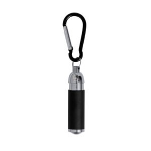 porte cles led noir 6 cm
