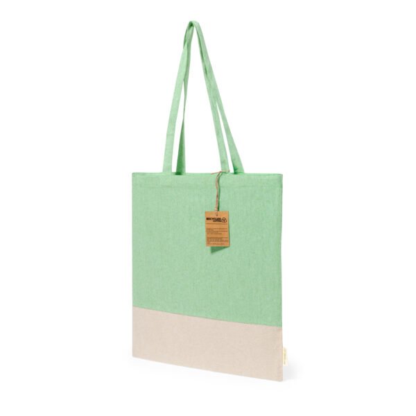 sac bicolore coton vert sac bicolore coton vert