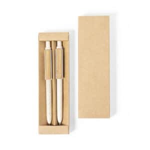 246 € = 50 parures stylo et porte mine écolo / 3.10 € HT par 100 - 1.92 € HT par 1000