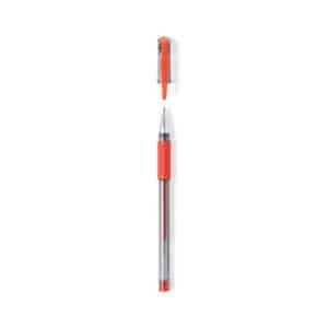 174 € = 100 stylos gel transparents avec capuchon / 1.74 €HT par 100 - 0.38 €HT par 1000