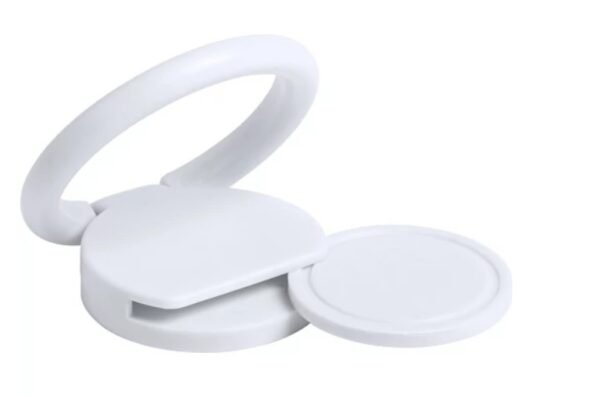 support telephone anneau avec jeton de caddie