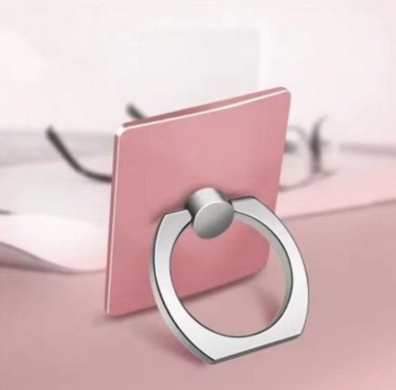 support telephone anneau rose support telephone anneau rose