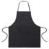 tablier de cuisine coton noir