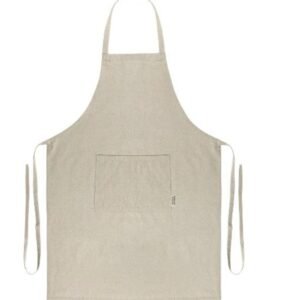 4.19 € = 50 tabliers de cuisine en coton recyclé / 6.02 € HT par 100