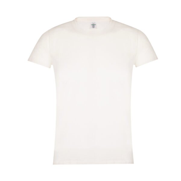tee-shirt BLANC femme COTON BIO 150 grM2