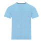 t shirt mixte poly col rond bleu ciel