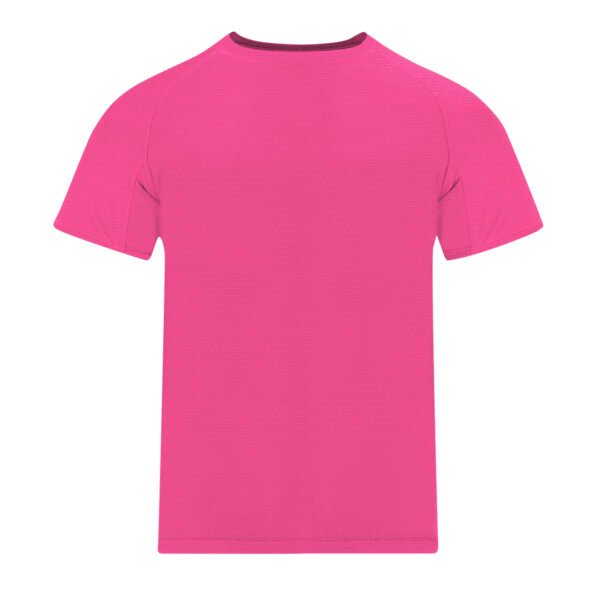 t shirt mixte poly col rond fuschsia t shirt mixte poly col rond fuschsia