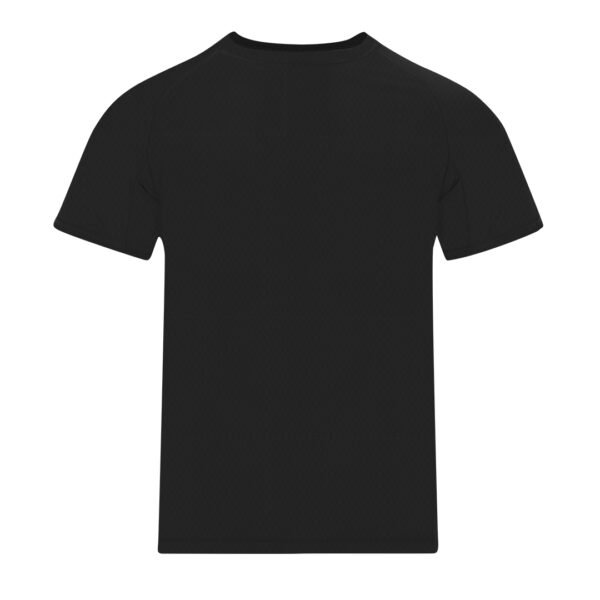 t shirt mixte poly col rond noir t shirt mixte poly col rond noir