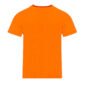 t shirt mixte poly col rond orange
