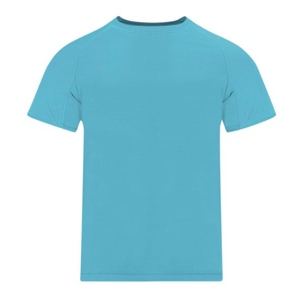 t shirt mixte poly col rond turquoise t shirt mixte poly col rond turquoise