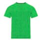 t shirt mixte poly col rond vert