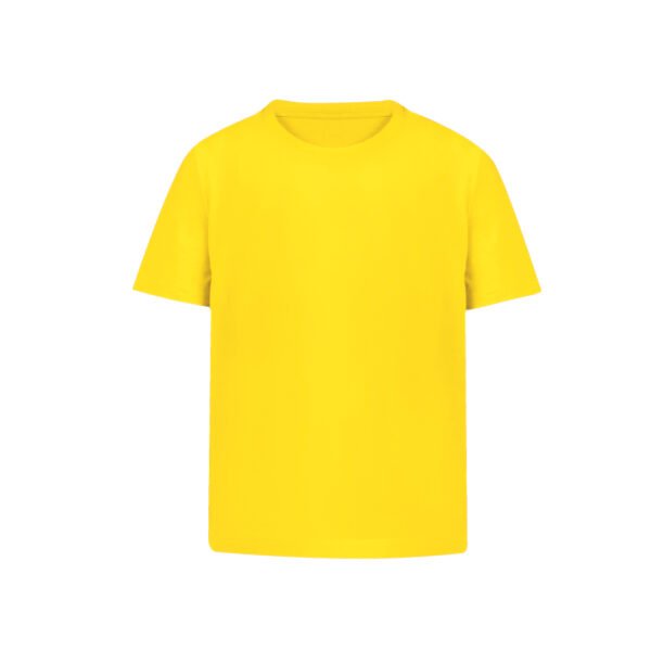 tee-shirt couleur coton enfant 150 jaune tee-shirt couleur coton enfant 150 jaune
