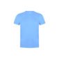 tee shirt enfant polycoton bleu ciel