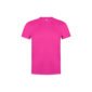 tee shirt enfant polycoton fuchsia
