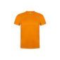 tee shirt enfant polycoton orange