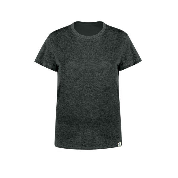tee-shirt femme coton recycle gris tee-shirt femme coton recycle gris