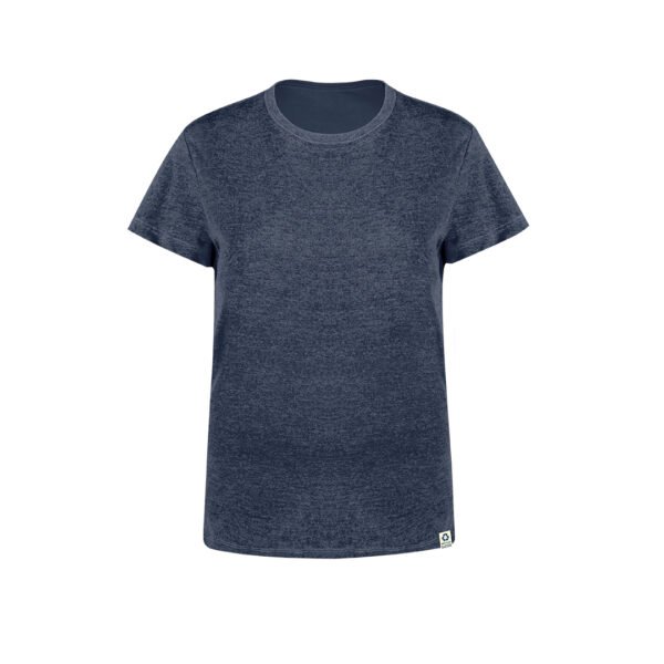 tee-shirt femme coton recycle marine tee-shirt femme coton recycle marine