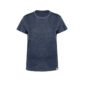 tee-shirt femme coton recycle marine