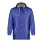 veste impermeable bleue