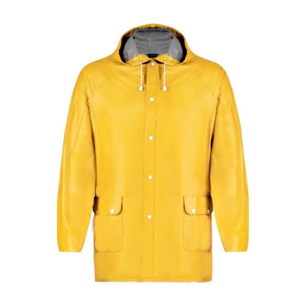 veste impermeable jaune